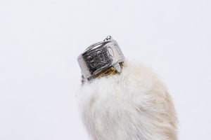 BUCO RABBIT FOOT KEY CHAIN