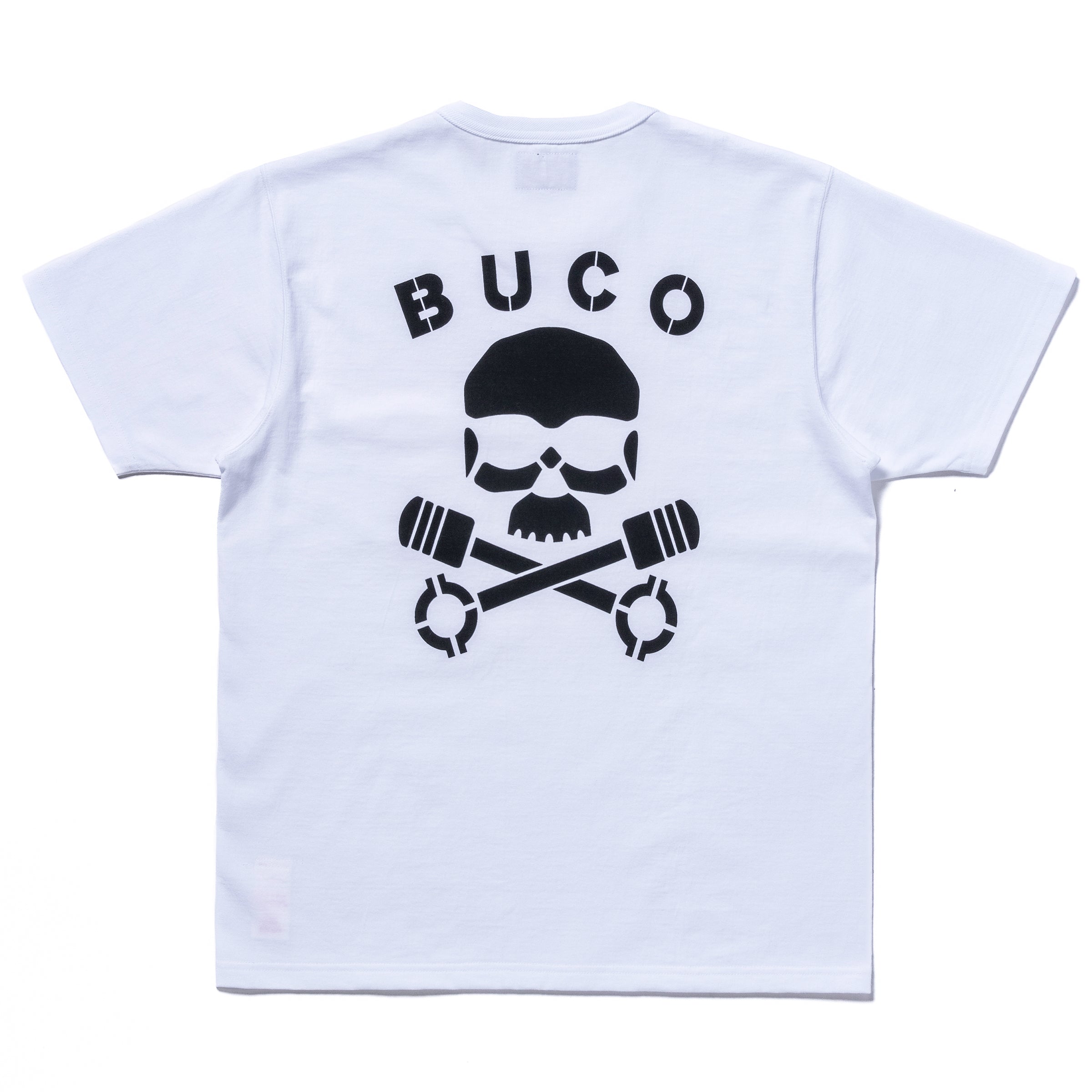 ザリアルマッコイズ BUCO TEE SKULL PISTON BK (XL) BUCO TEE / SKULL PISTON – The Real McCoy's