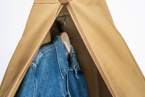 COTTON CANVAS TRAVEL GARMENT COVER