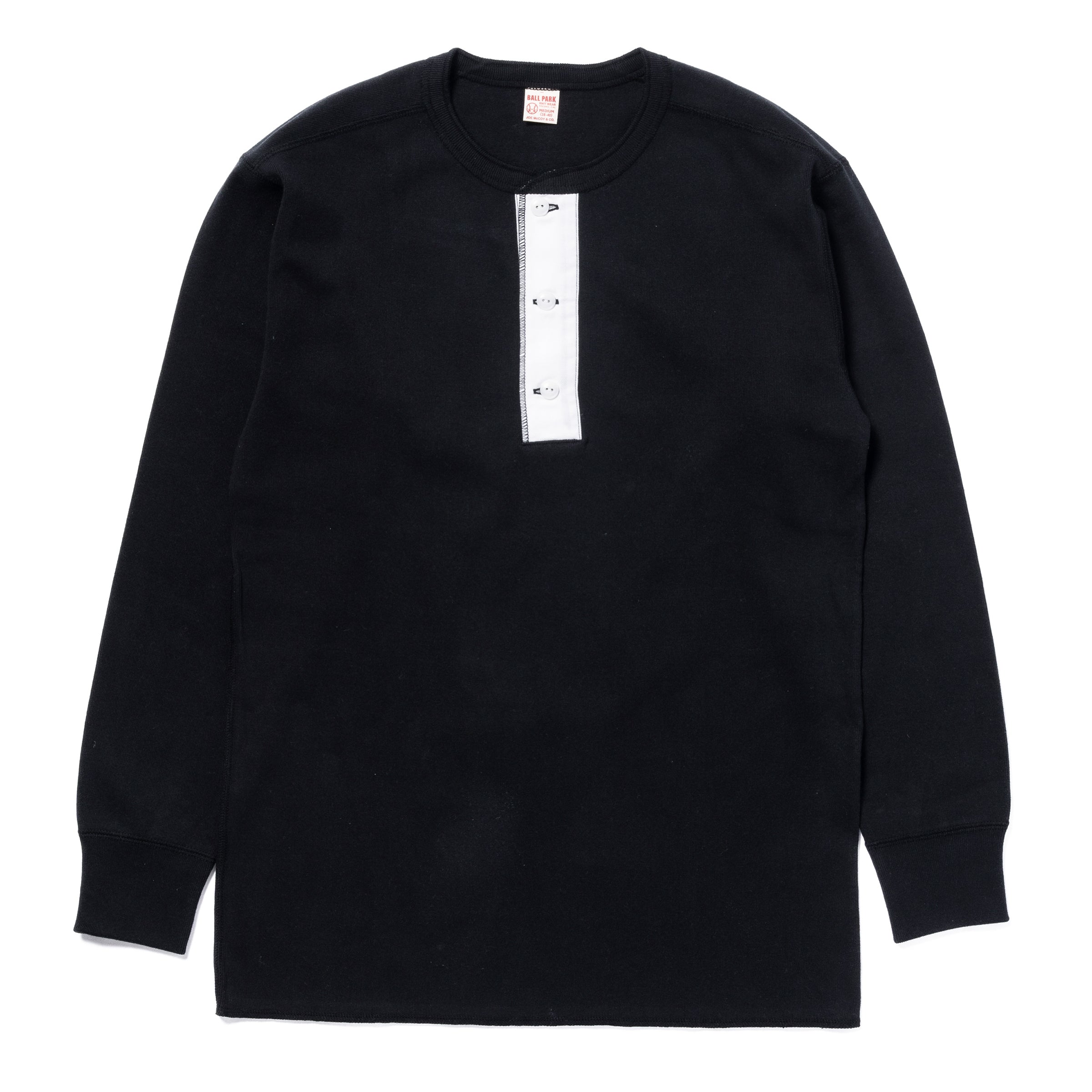 UNION HENLEY UNDERSHIRT L/S – The Real McCoy's