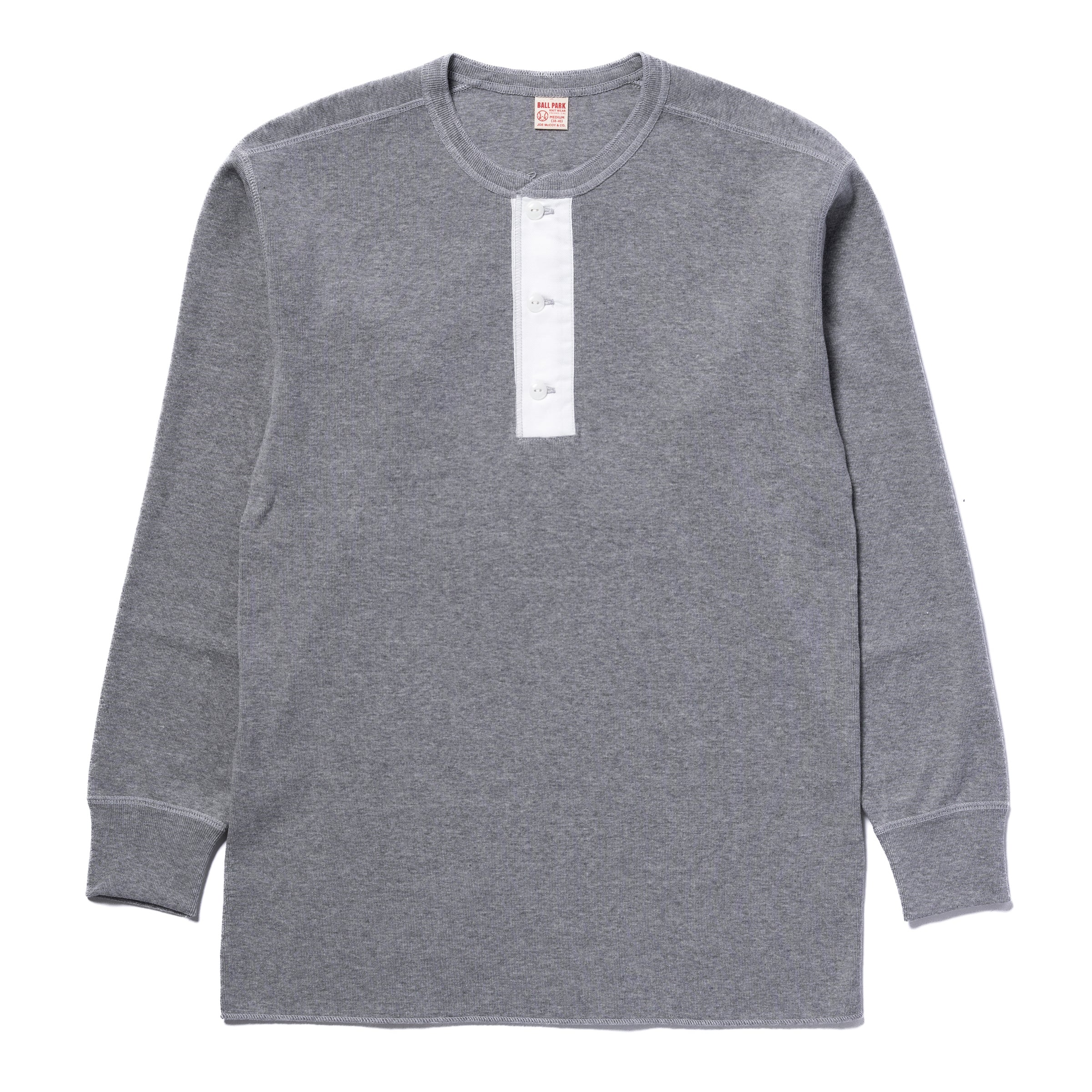 JOE McCOY D.D HENLEY UNDERSHIRT カーキー(36) 【公式通販】