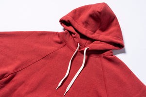 9 OZ. LOOPWHEEL RAGLAN HOODED SWEATSHIRT