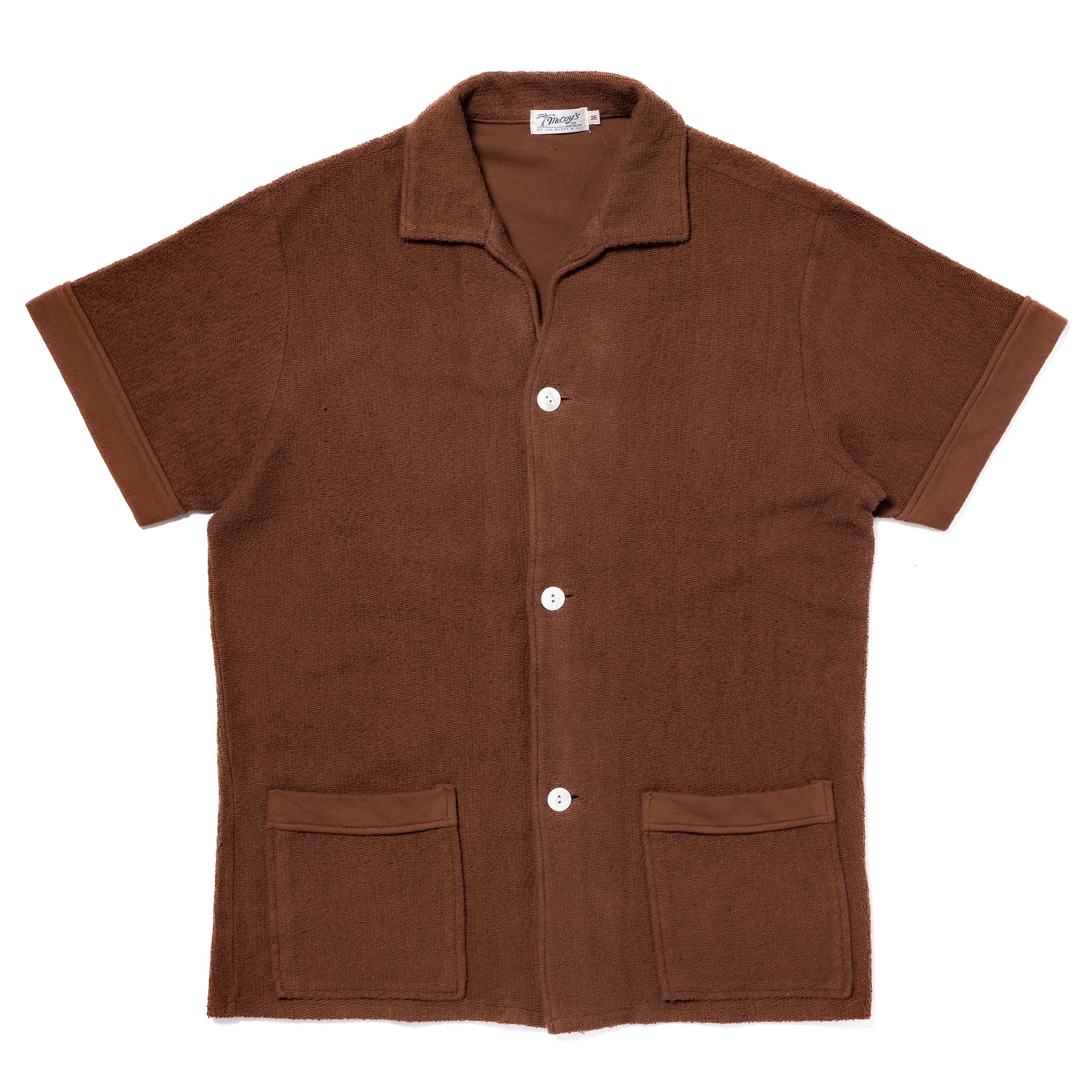 COTTON PILE BEACH SHIRT – The Real McCoy