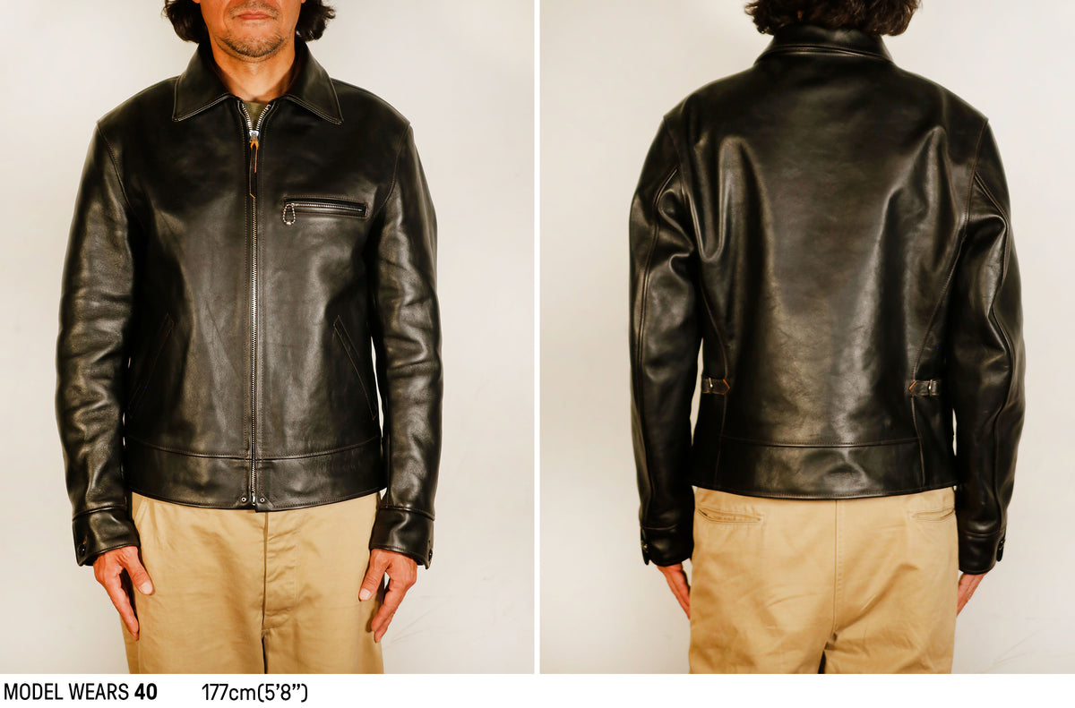 30s LEATHER SPORTS JACKET / NELSON Fit Guide