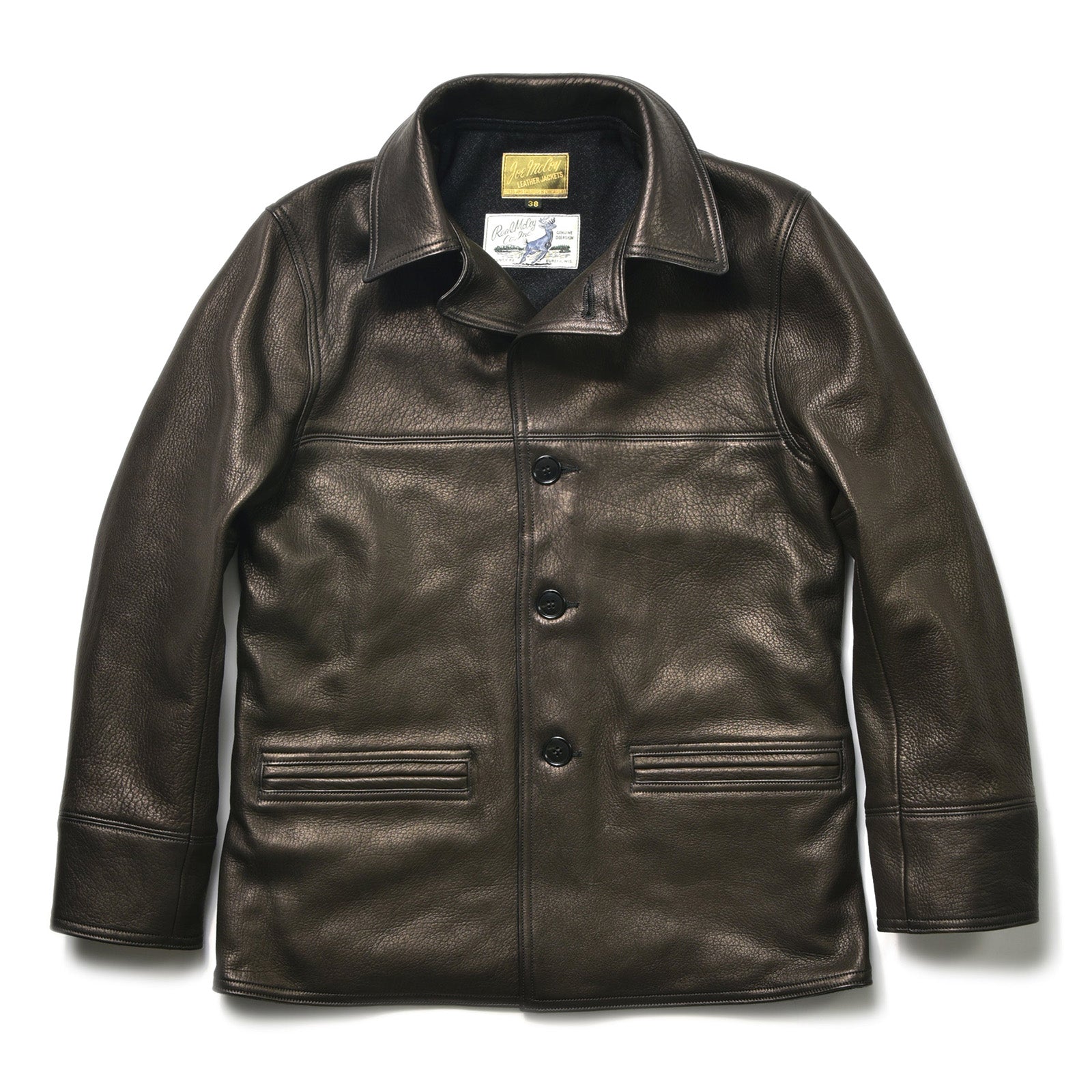 DEERSKIN CAR COAT - Main Image