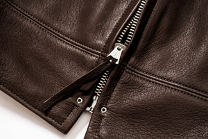 30s LEATHER SPORTS JACKET / FREEMAN (DEERSKIN)