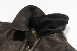 30s LEATHER SPORTS JACKET / FREEMAN (DEERSKIN)