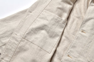 LINEN ATELIER COAT