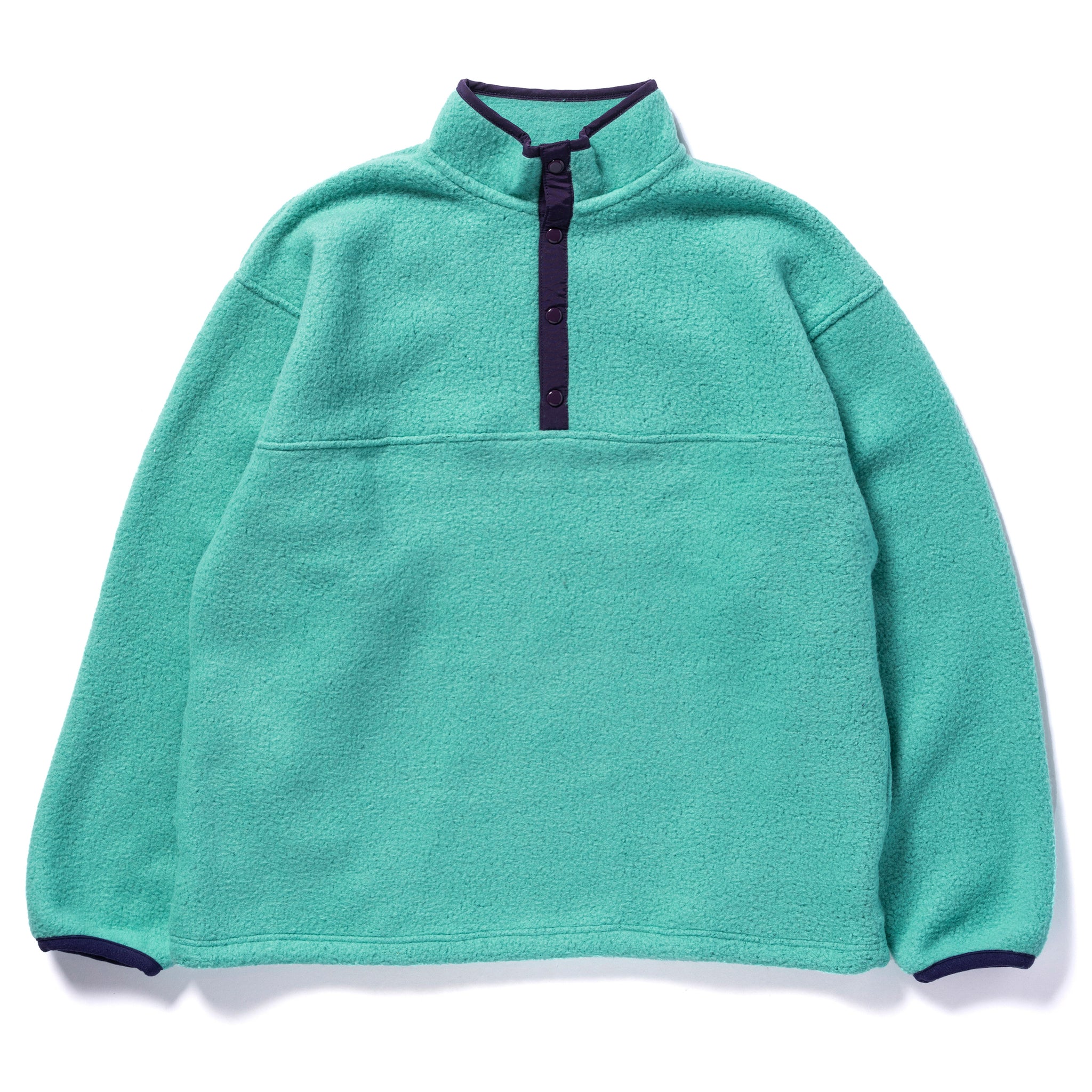 SNAP FRONT PULL-OVER FLEECE