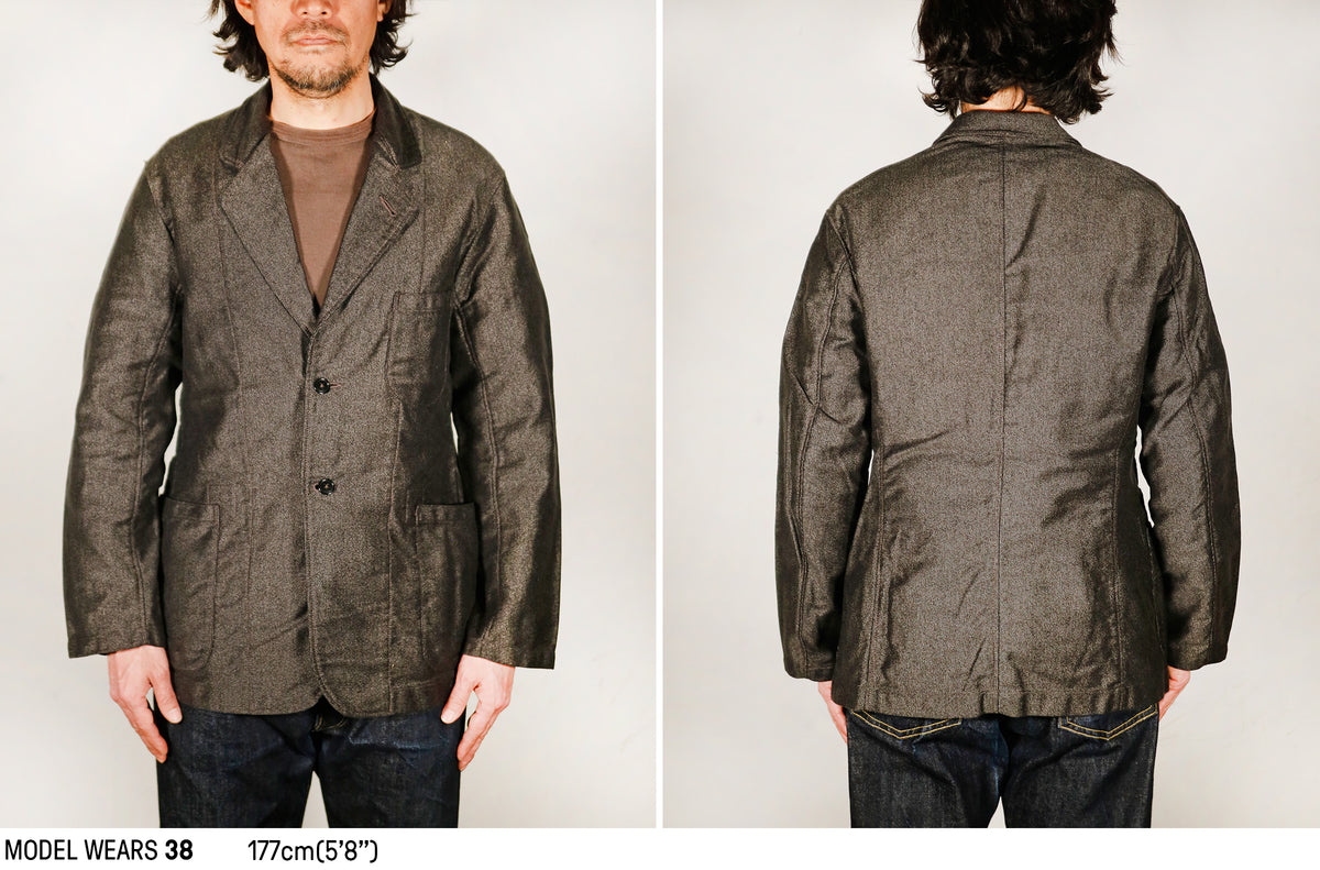 DOUBLE DIAMOND SACK COAT / PRINTED MOLESKIN Fit Guide
