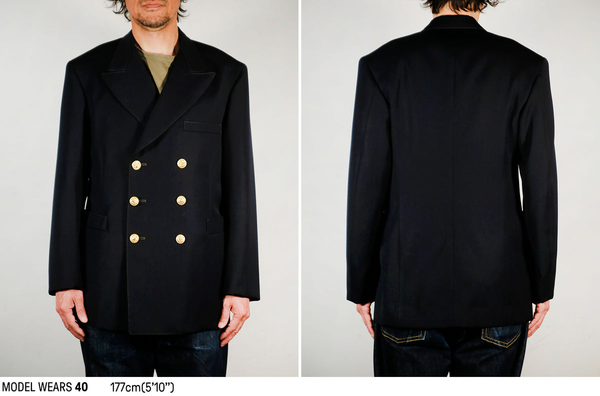 U.S. NAVY OFFICER'S BLUE SERVICE COAT Fit Guide