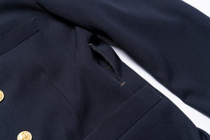 U.S. NAVY OFFICER'S BLUE SERVICE COAT
