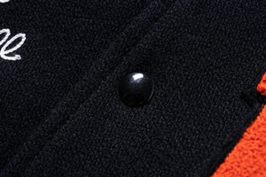 WOOL VARSITY JACKET / BULLDOGS