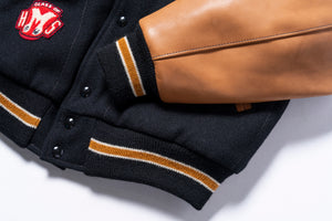 WOOL VARSITY JACKET / BULLDOGS