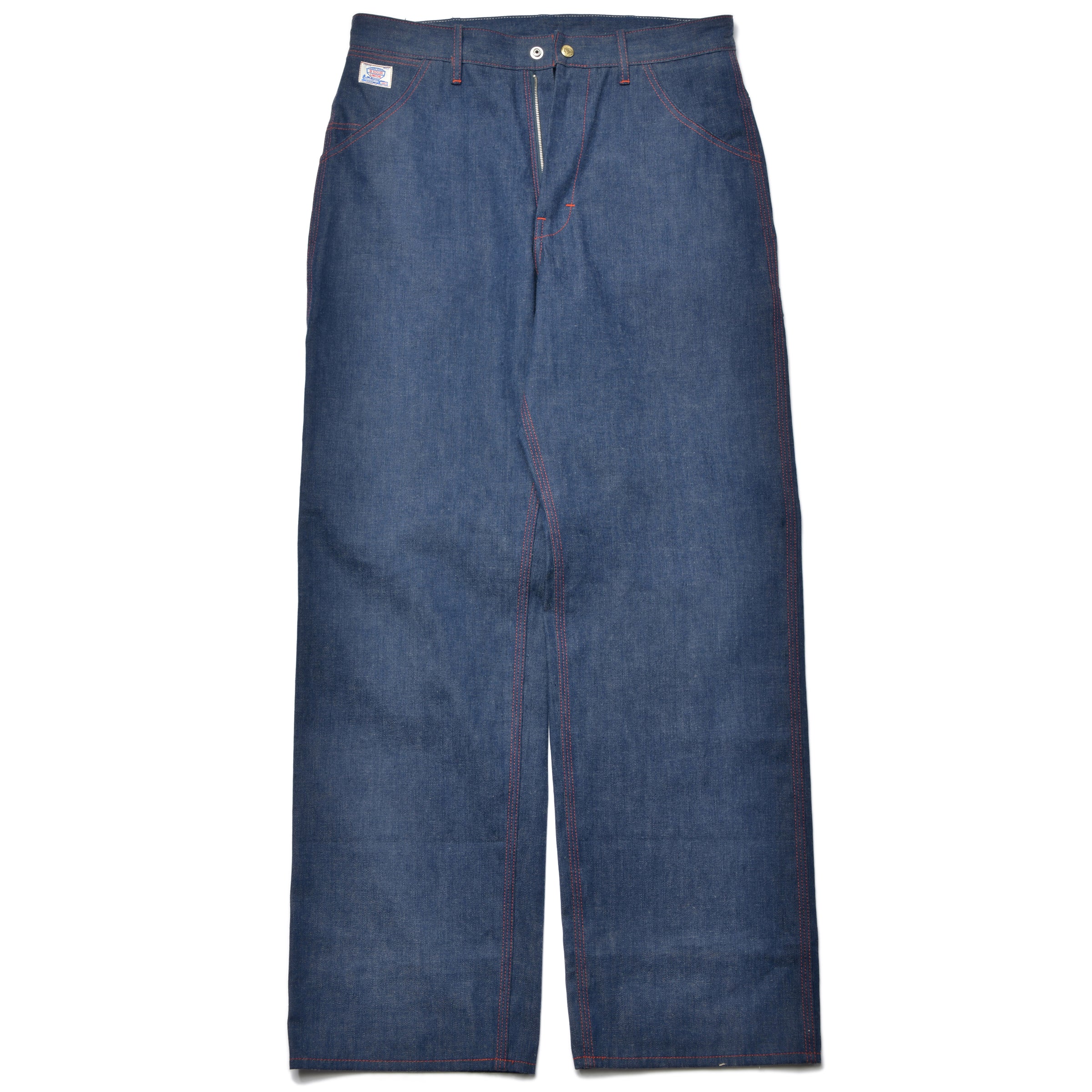 TRIPLE-STITCHED DENIM WORK TROUSERS – The Real McCoy's