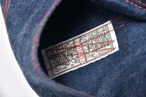 TRIPLE-STITCHED DENIM WORK TROUSERS