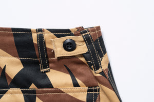 TRIBAL CAMOUFLAGE COMBAT TROUSERS