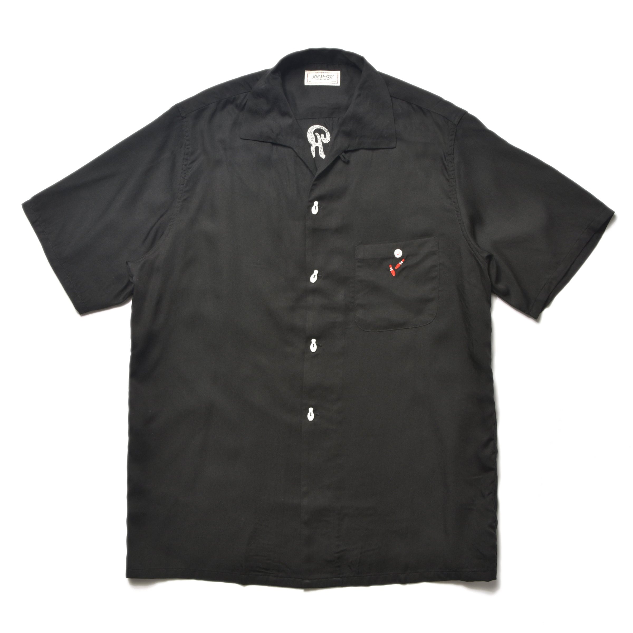 RAYON BOWLING SHIRT / JOLLY ROGER