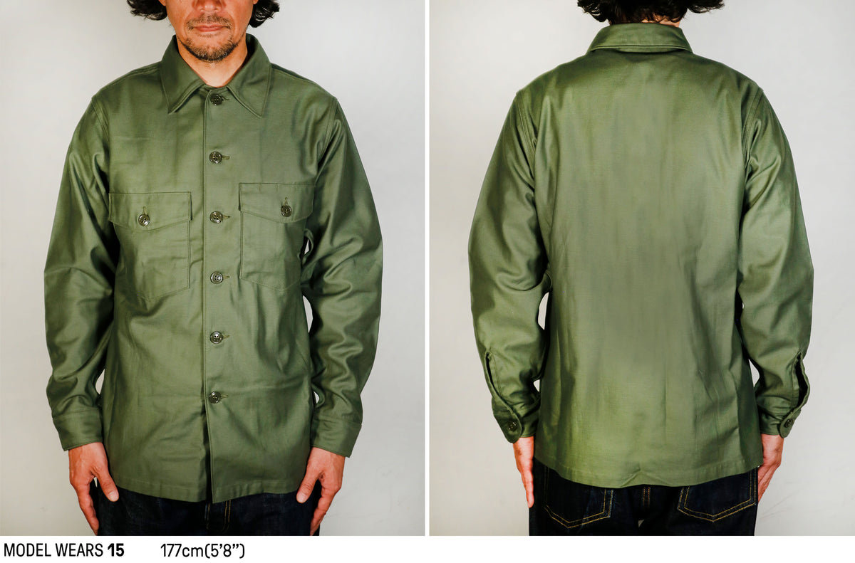 SHIRT, MAN'S, COTTON SATEEN, OG-107 Fit Guide