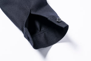 U.S.N. WOOL BLUE FLANNEL SHIRT