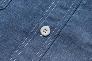 8HU CHAMBRAY SERVICEMAN WORK SHIRT