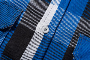 8HU LUMBERJACK BLOCK CHECK FLANNEL SHIRT