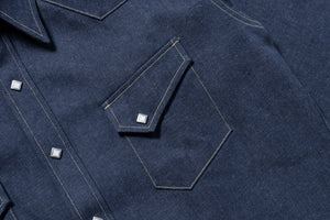 DENIM WESTERN SHIRT / RIDGE SLANT