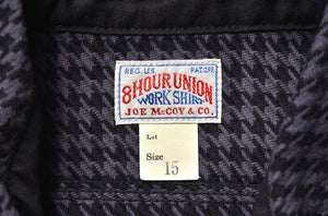 8HU HOUNDSTOOTH FLANNEL SHIRT
