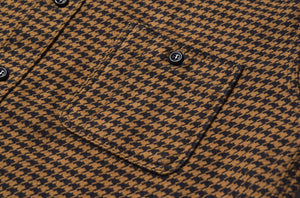 8HU HOUNDSTOOTH FLANNEL SHIRT