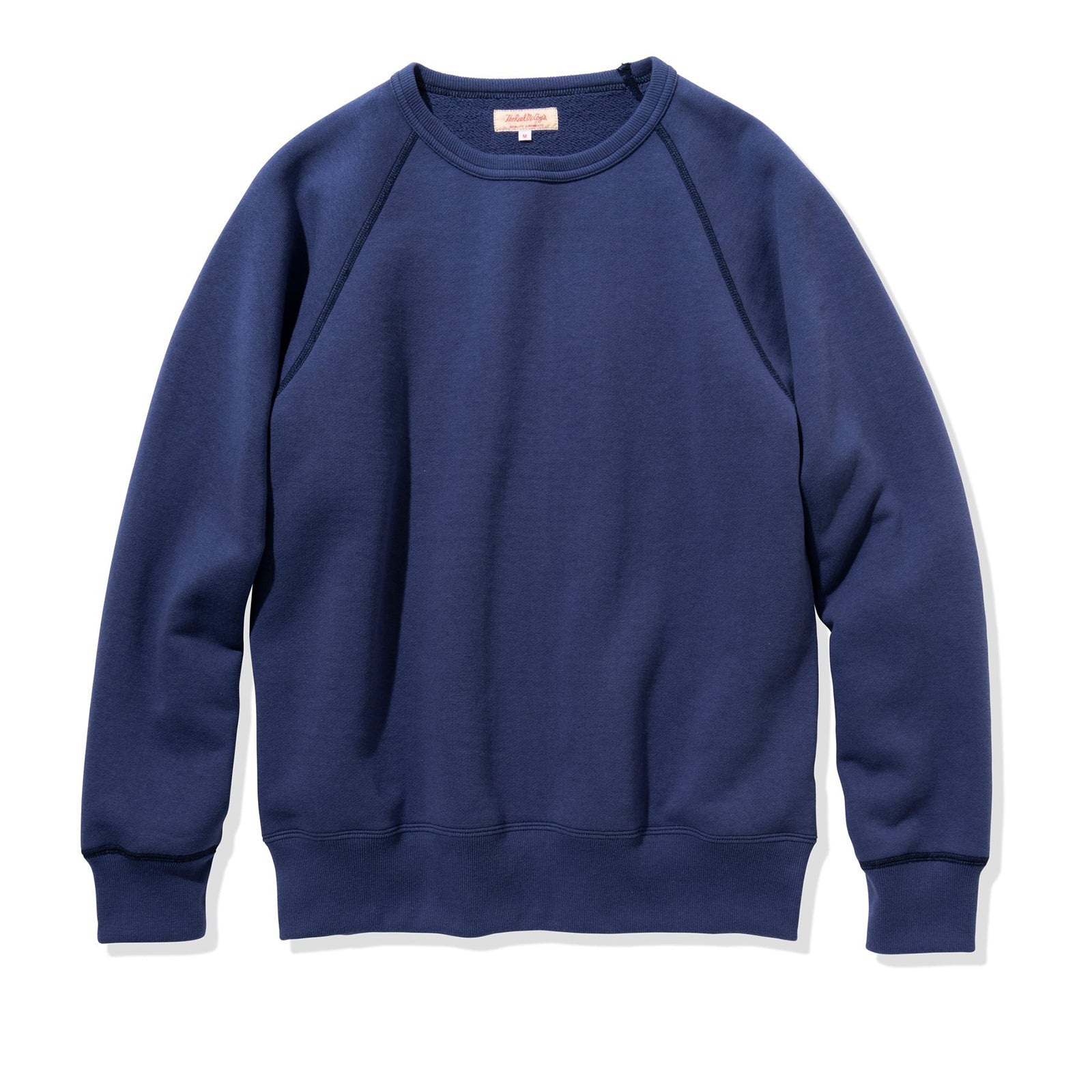 9oz. LOOPWHEEL RAGLAN SLEEVE SWEATSHIRT – The Real