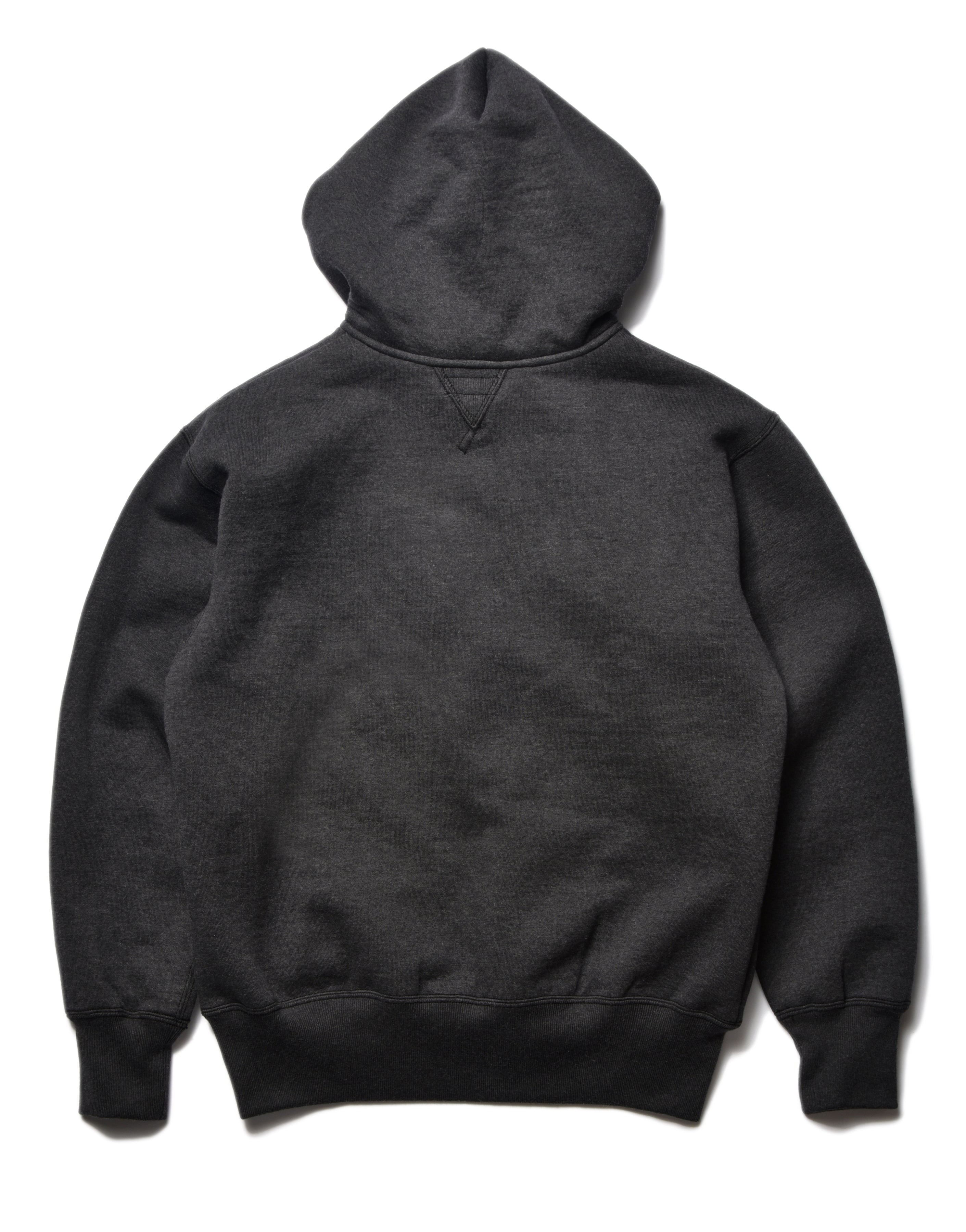 13 OZ. WOOL LOOPWHEEL HOODED SWEATSHIRT – The Real