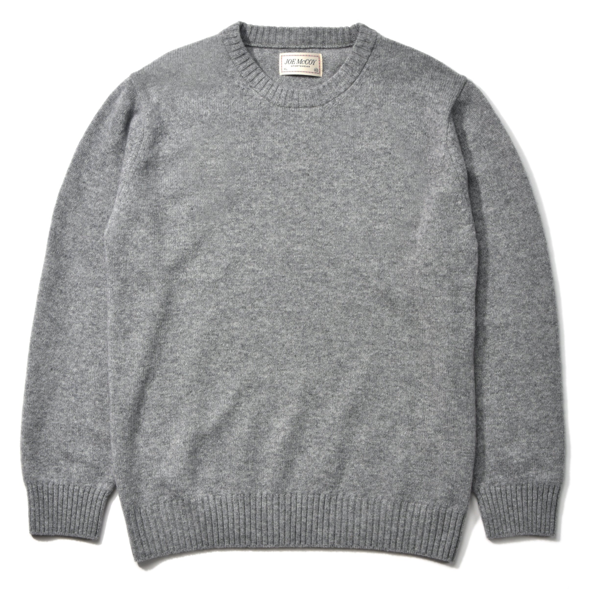 WOOL CREWNECK SWEATER – The Real McCoy's