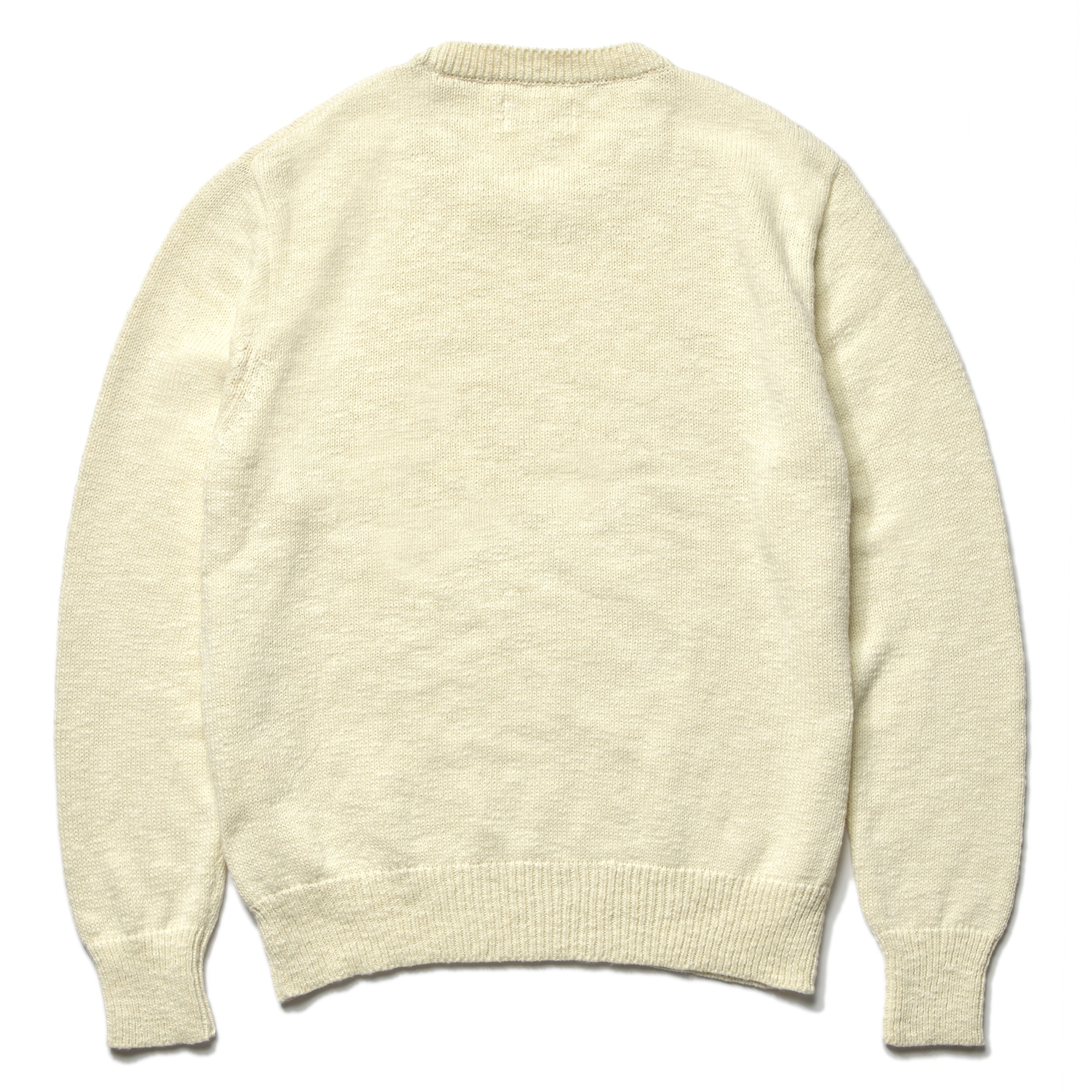 COTTON CREWNECK SWEATER – The Real McCoy's