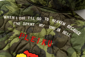 LINER, CAMOUFLAGE PONCHO PARKA