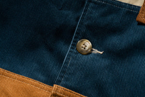 MULTICOLOR CORDUROY HUNTING COAT