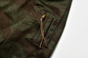 TIGER CAMOUFLAGE PARKA / BLACK OVER-DYE (TIGER CAMOUFLAGE)