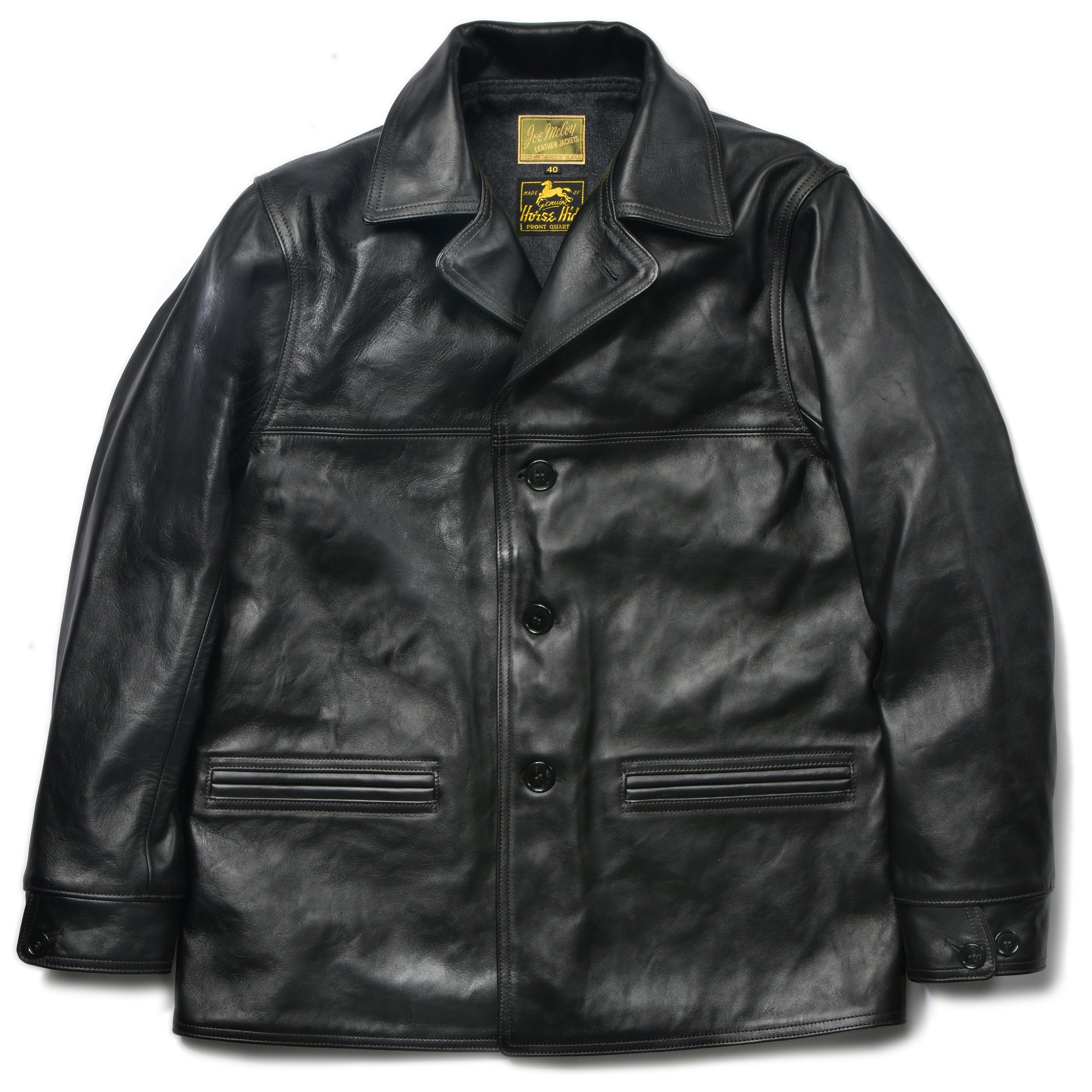 リアルマッコイズ　CAR COAT HORSEHIDE CAR COAT – The Real McCoy's