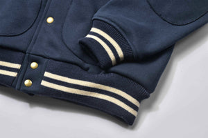 SNAP BUTTON HOODED SWEATSHIRT