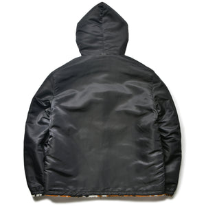 MULTI PANEL ANIMAL FUR PARKA