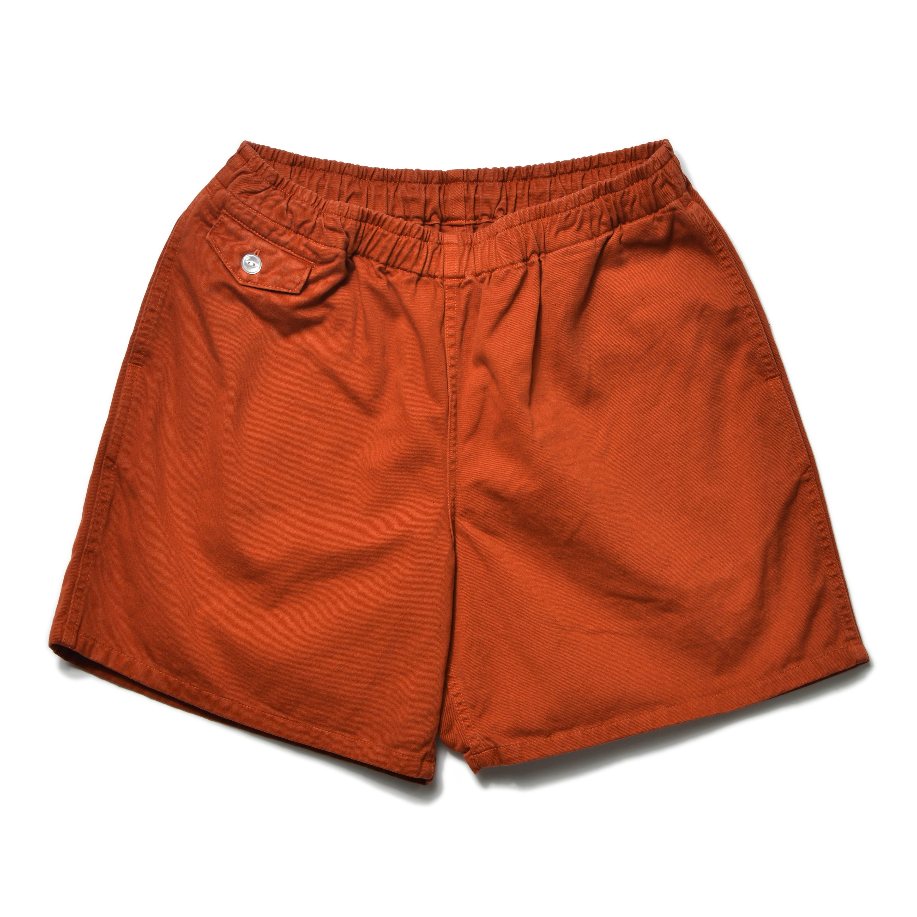 COTTON DRILL SWIM SHORTS (OVER-DYED) – The Real McCoy