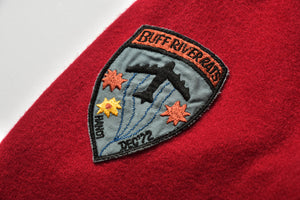 MILITARY SOUVENIR WOOL SHIRT / U.S. NAVY