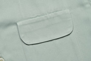 OPEN COLLAR RAYON SHIRT