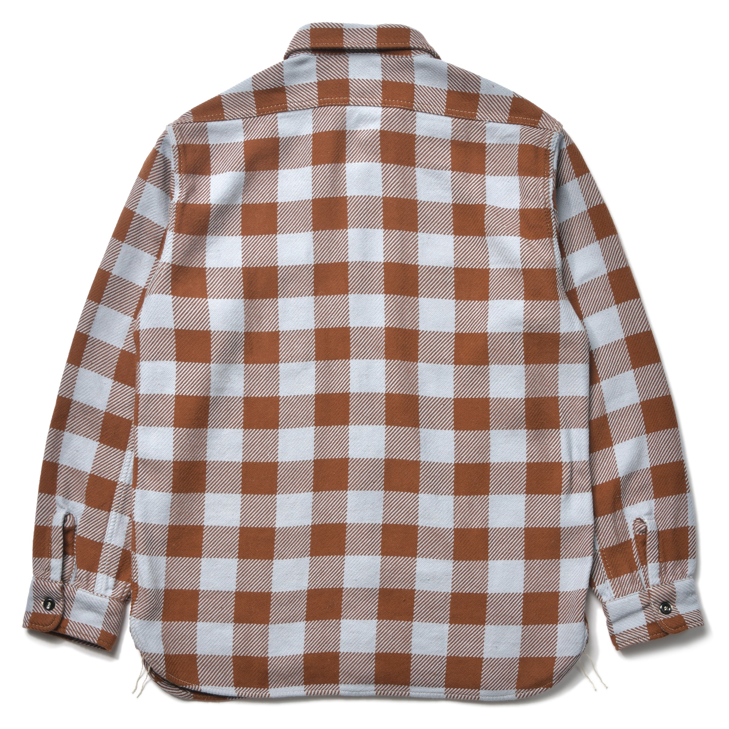 8HU BUFFALO CHECK FLANNEL SHIRT – The Real McCoy's