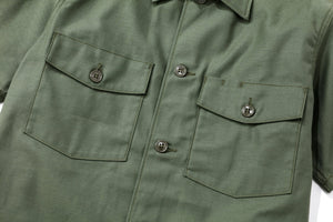 COTTON SATEEN SHIRT S/S