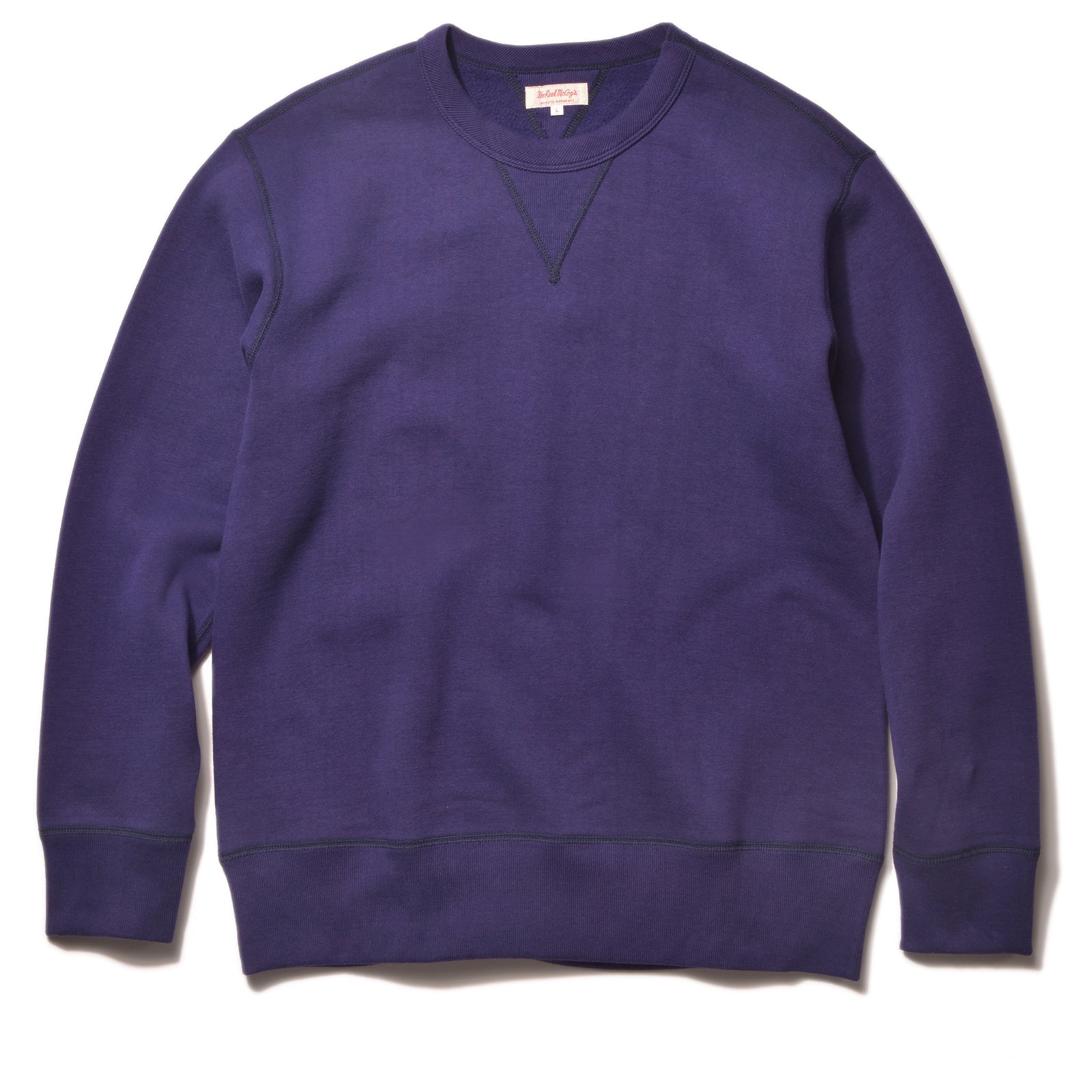 10 oz. LOOPWHEEL CREWNECK SWEATSHIRT – The Real McCoy's