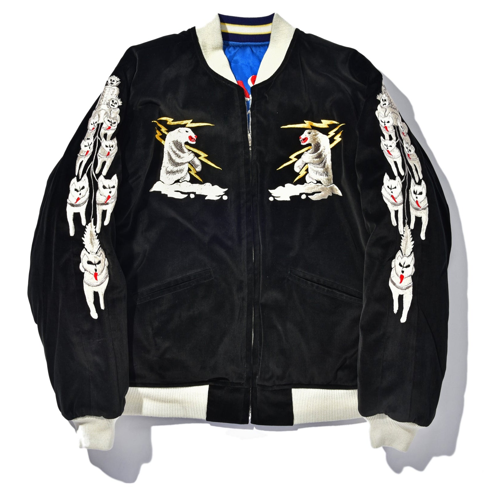 embroidered souvenir jacket