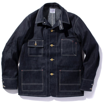 8HU DENIM CHORE COAT