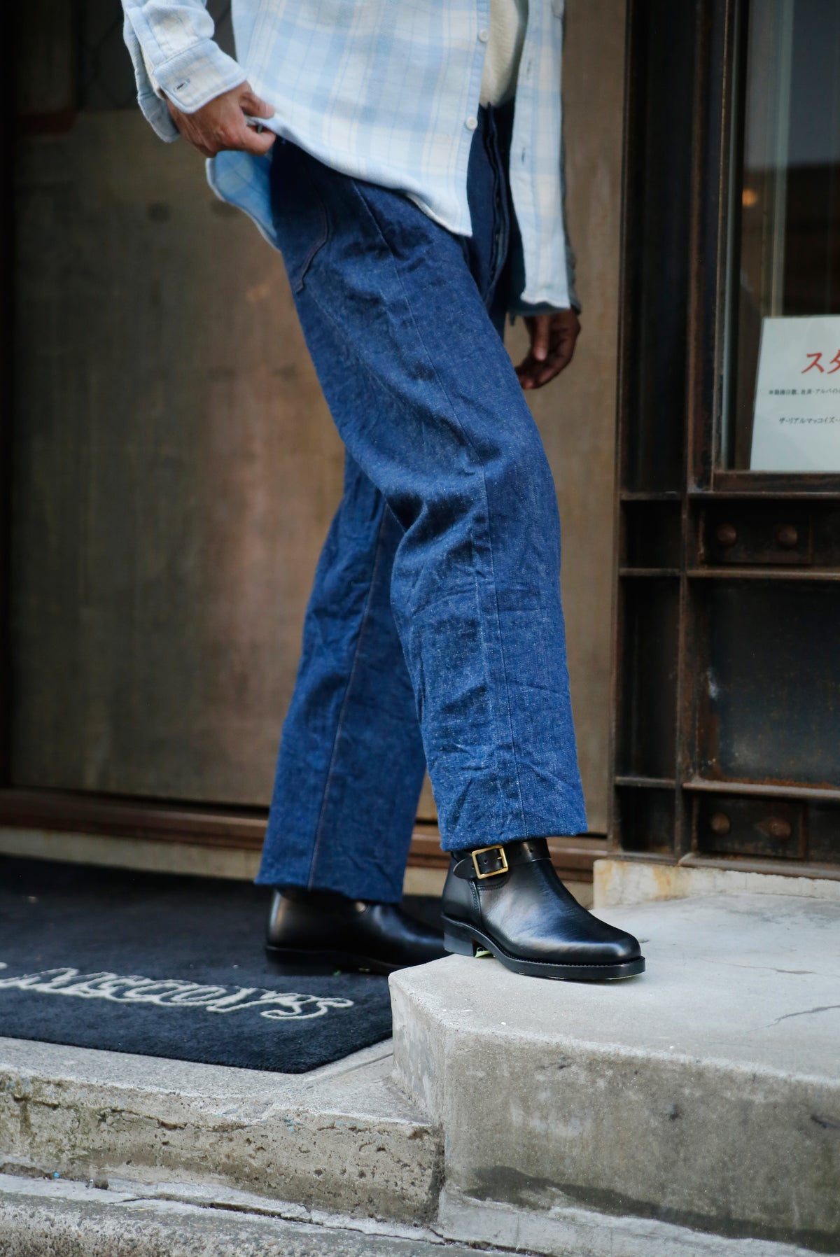 BUCO NARROW ENGINEER BOOTS / BUTTOCK Gallery Image 3