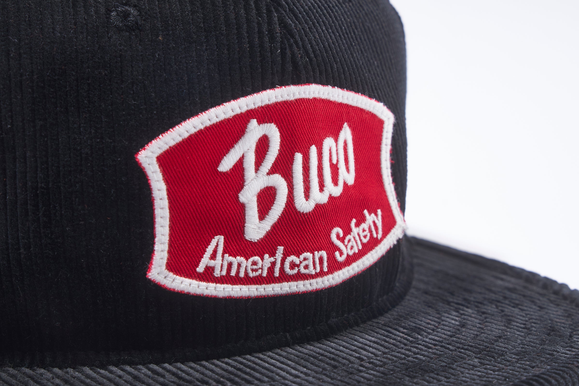 BUCO STRAP-BACK CAP CORDUROY オレンジ-