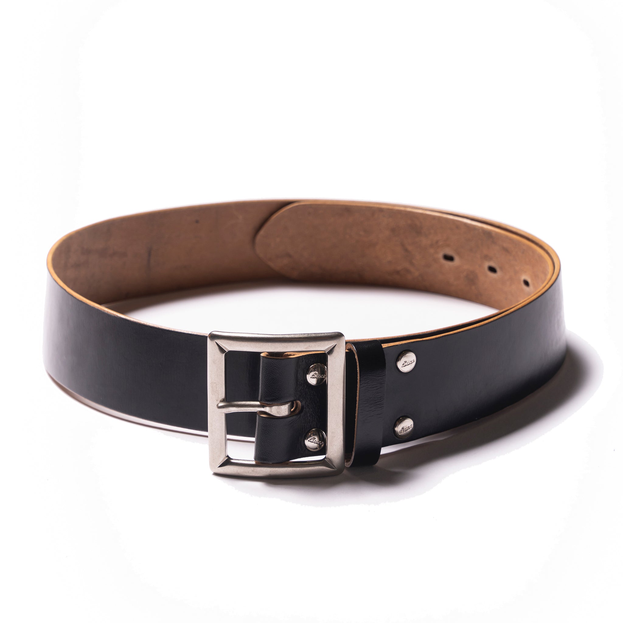 BUCO HORSEHIDE BUTTOCK CURVE BELT